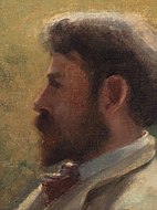 夫の肖像画　(1895)