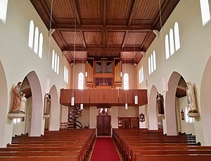 Matzenbach, Kath. Kirche Zur Schmerzhaften Mutter, Orgel (2).jpg