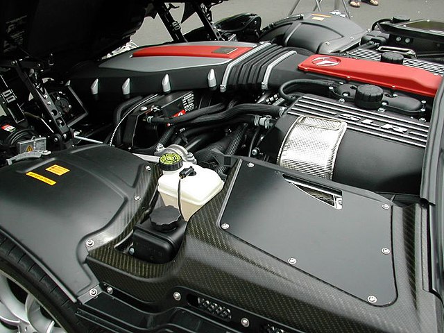 M155 engine in Mercedes-Benz SLR McLaren