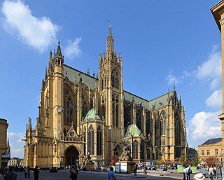 <span class="mw-page-title-main">Metz Cathedral</span> Catholic cathedral in Metz, France