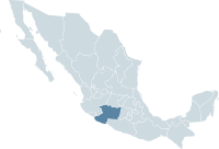 Mexico map, MX-MIC.svg