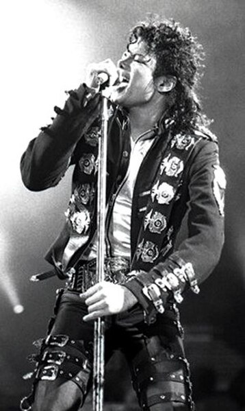 Image: Michael Jackson in 1988