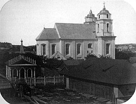 Miensk, Zboravaja, Benedyktynski. Менск, Зборавая, Бэнэдыктынскі (N. Akołaŭ, 1871).jpg