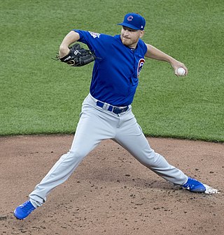 <span class="mw-page-title-main">Mike Montgomery (baseball)</span> American baseball player (born 1989)