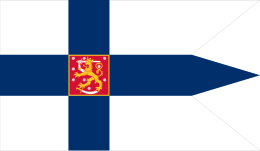 Militaire vlag van Finland.svg