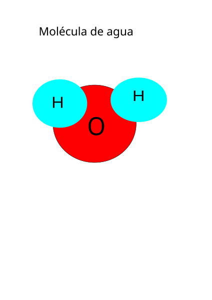 File:Molécula de agua.svg