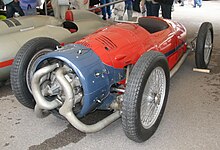 The 1935 Monaco-Trossi race car, a rare example of automobile use Monaco-Trossi1935.jpg