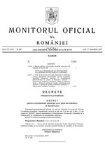Миниатюра для Файл:Monitorul Oficial al României. Partea I 2007-12-17, nr. 861.pdf