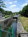 Le canal des Ardennes dans la Vallée des écluses.