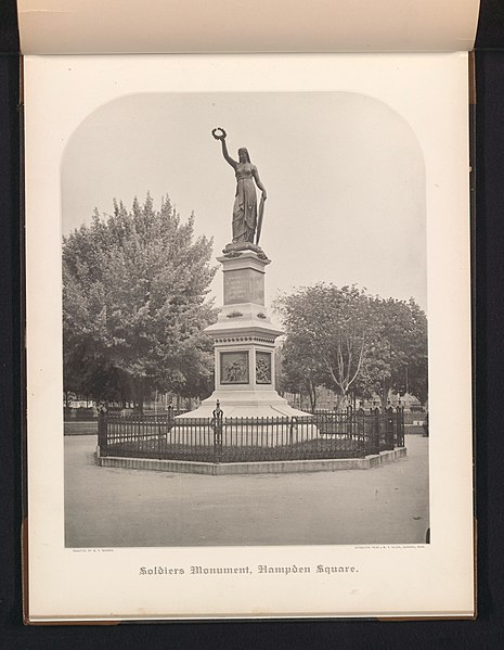 File:Monument op Hampden Square te Holyoke Soldiers Monument, Hampden Square (titel op object), RP-F-2001-7-1059-11.jpg