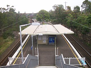 Mount Colah railway station railway station in Sydney, New South Wales, Australia