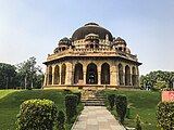 This is the tomb of Muhammad Shah (1434-44), who was the third ruler of Sayyid dynasty. There are eight graves inside it, the central grave which is believed to be of Muhammad Shah and among other tomb there is the tomb of Mubarak Shah.