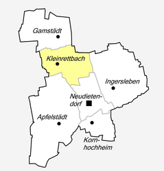 Kleinrettbach – Mappa