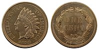 1859 Indian Head cent