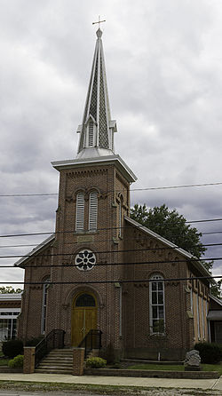 Mallet Creek'teki York United Methodist Kilisesi