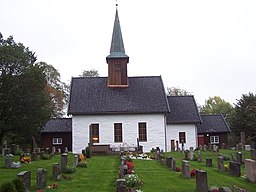 Nesoddens kyrka från 1100talet