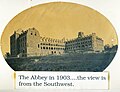 New Subiaco Abbey Monastery SW View in 1903.jpg