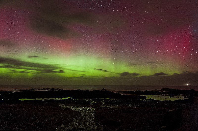 File:Northern Lights in Donegal, 2014 (1).jpg