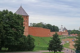 Het Kremlin van Novgorod (detinets)