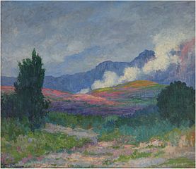 Walter de Navazio'nun Nubes en la sierra (1915)