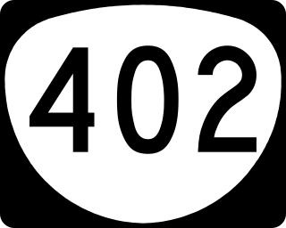 <span class="mw-page-title-main">Oregon Route 402</span> Highway in Oregon