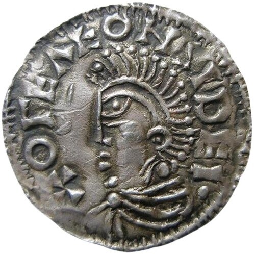 Coin minted for King Olof in Sigtuna