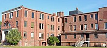 Back of the old hospital Old hospital, back, Waycross, GA, US.jpg