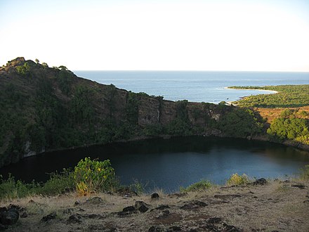 Old volcanic crater