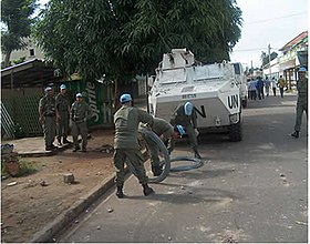 أفراد عملية الأمم المتحدة في ساحل العاج