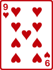 PLAYING CARD NINE OF HEARTS.svg