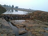 A short dam below Padar Dam