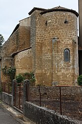 The church of Saint-Laurent in Panjas