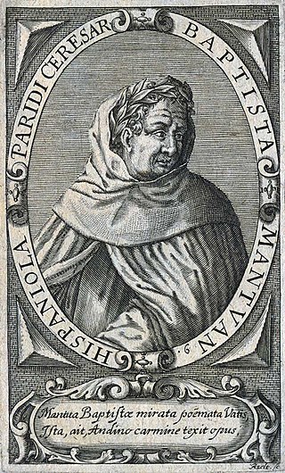 <span class="mw-page-title-main">Baptista Mantuanus</span> Italian Carmelite reformer, humanist, and poet
