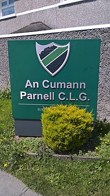 Parnells GAA Club sign, Coolock Village