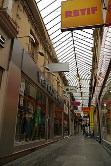 Passage du Caire, Paříž - Galerie Saint-Denis.JPG