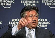 Former Pakistani President Pervez Musharraf sent more troops against the United Front of Ahmad Shah Massoud than the Afghan Taliban. Pervez Musharraf - World Economic Forum Annual Meeting Davos 2008 number3.jpg