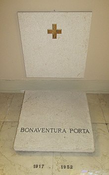 Pesaro cathedral grave bishop porta.JPG