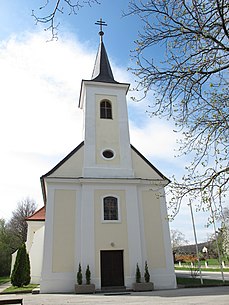 Weiden parish church near Rechnitz