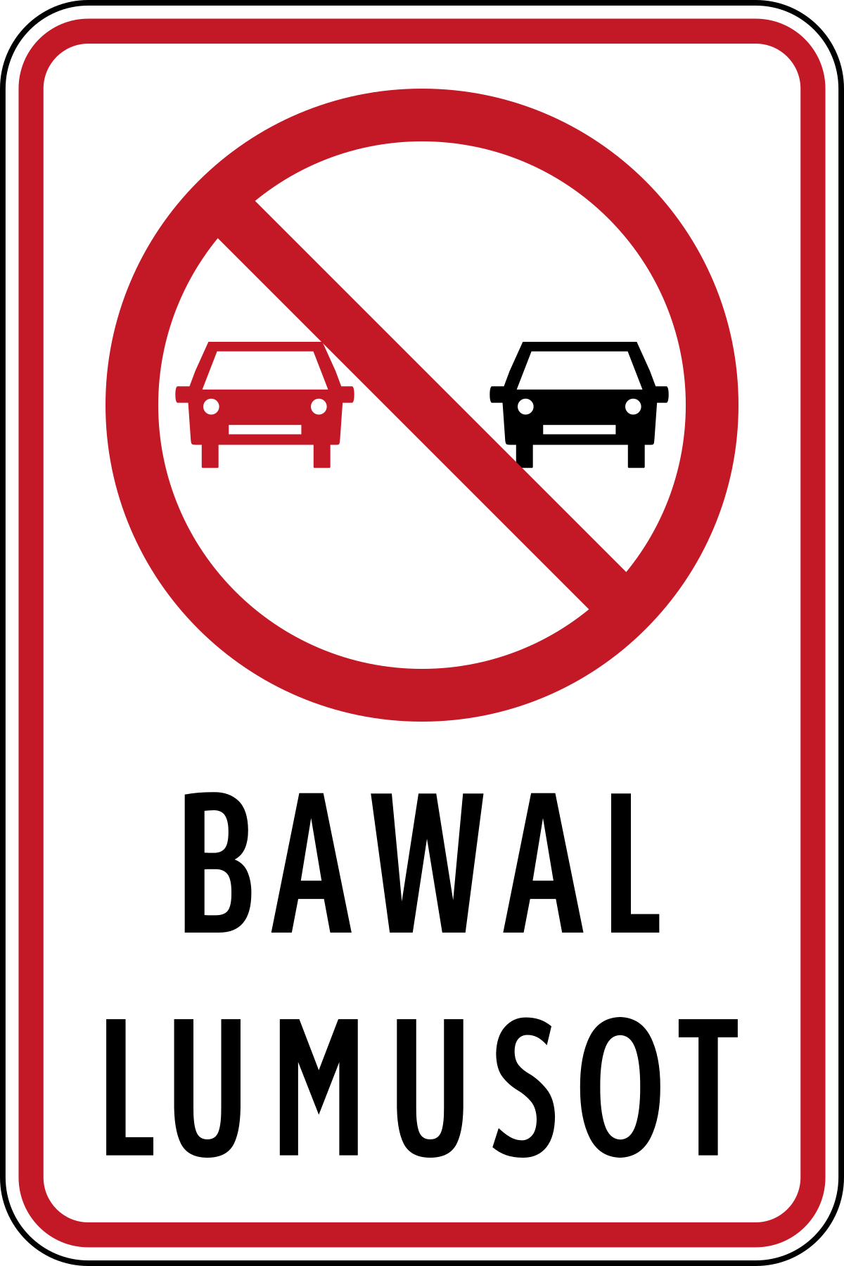 road warning signs tagalog