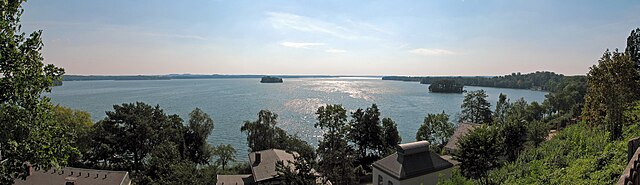 Panorama of the lake