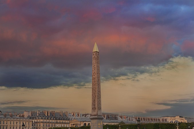 13 septembre — Obélisque de Louxor Photograph: Davidphenry (CC BY-SA-4.0)