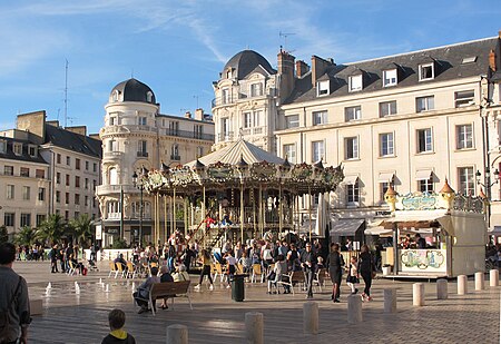 Place du Martroi Orléans France