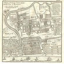 Plan of Fort St George and the City of Madras 1726.jpg
