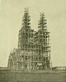 výstavba kostela, květen 1908