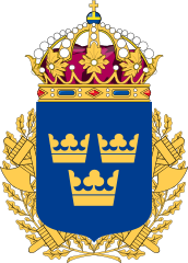 Coat of arms of the Swedish Police Authority.