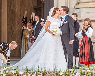 Wedding of Princess Madeleine and Christopher ONeill June 2013 wedding of Swedish royal Princess Madeleine and British-born American financier Christopher ONeill