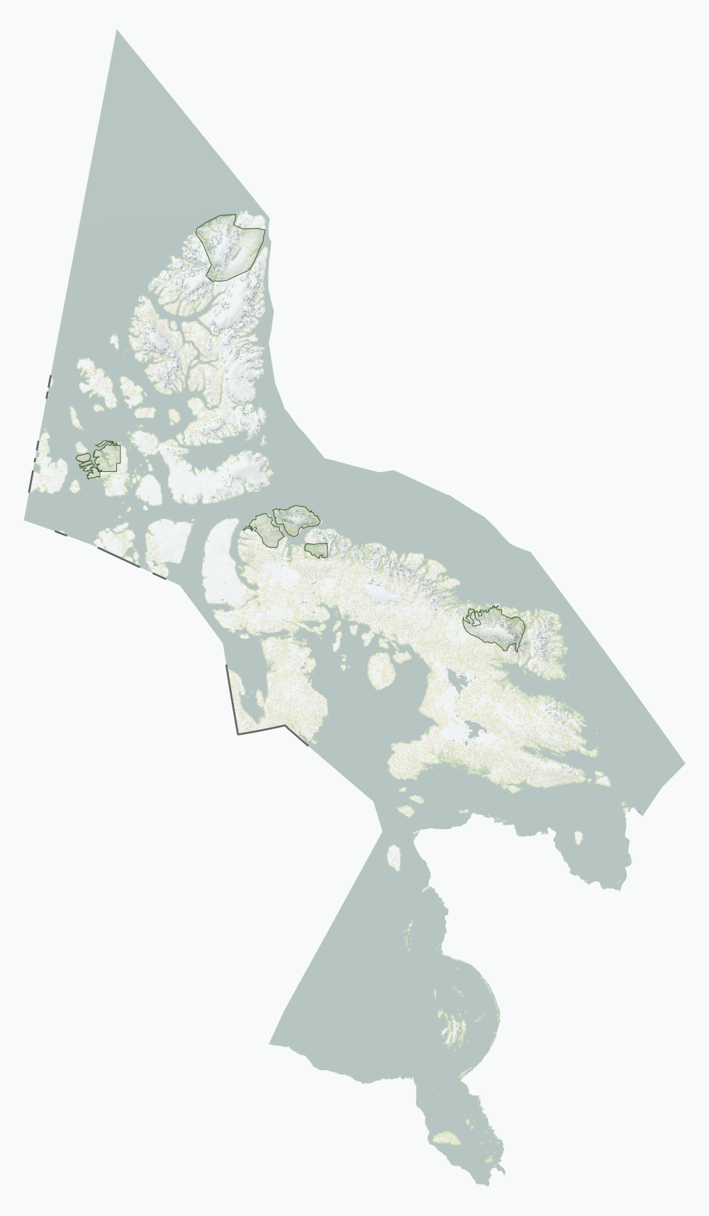 UltraWorlds/Nunavut is located in Qikiqtaaluk Region