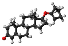 Quinbolone molecule ball.png