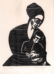 Mor med barn, 1919