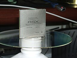 Length of chip at bottom: 4.28 cm RSX Reality Synthesizer on CD.jpg